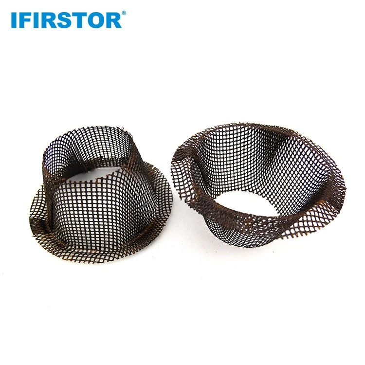 Uncoated fiberglass fabric mesh filters in rolls